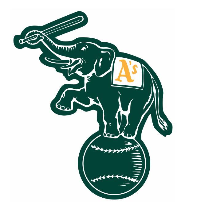 Oakland Athletics Oakland A&rsquo;s MLB Baseball Sticker Decal S349