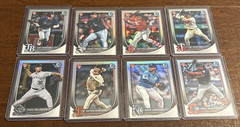 2025 Bowman Chrome Complete Rookie Red 40 cards incl Kurtz Baldwin Wilson Horton