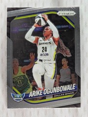 2025 WNBA Prizm-Arike Ogunbowale-Logo/White Seismic/Ice/Base Prizms-Lot of 4