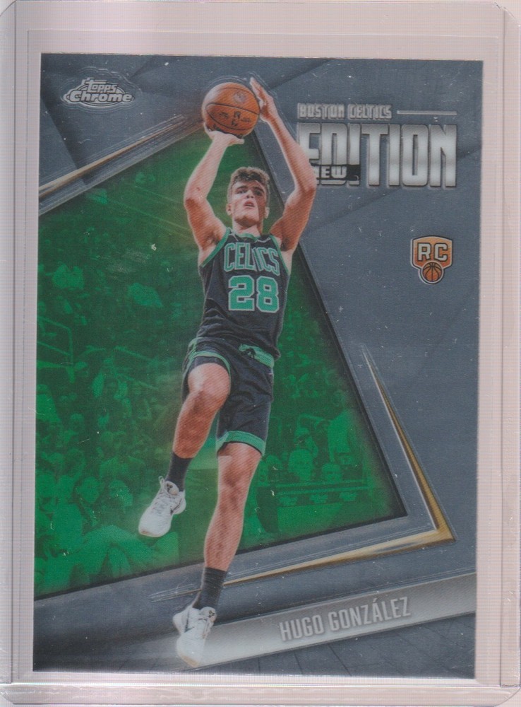 2025-26 Topps Chrome Update Basketball Hugo González RC New Edition #GR-20