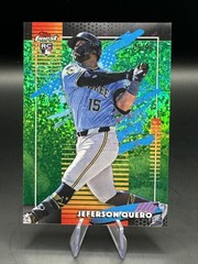 Jefferson Quero Brewers Rookie Green Mini Diamond /99 2026 Topps Finest Baseball