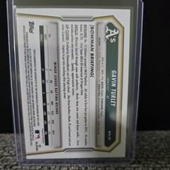2026 Bowman Baseball Gavin Turley Gold Paper Auto /50 Oakland Athletics #BPA-GT