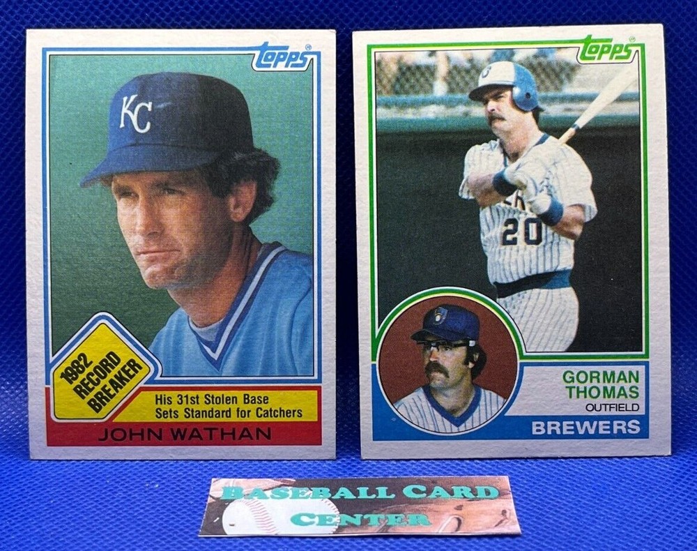 1983 Topps Complete Your Set 1-792 U-Pick