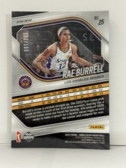 Panini Prizm WNBA 2025 Rae Burrell Los Angeles Sparks Red Pandora /199