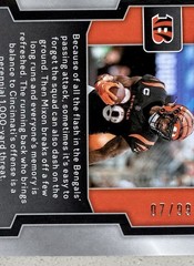 2023 Panini Prizm #58 Joe Mixon Blue Ice Prizm /99 Bengals