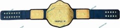 Big Gold Triple H World Heavyweight Championship Belt 2MM Brass Adult Size