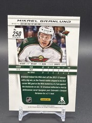 2013-14 Panini Prizm Prizms Blue PULSAR Mikael Granlund Rookie Wild Ducks