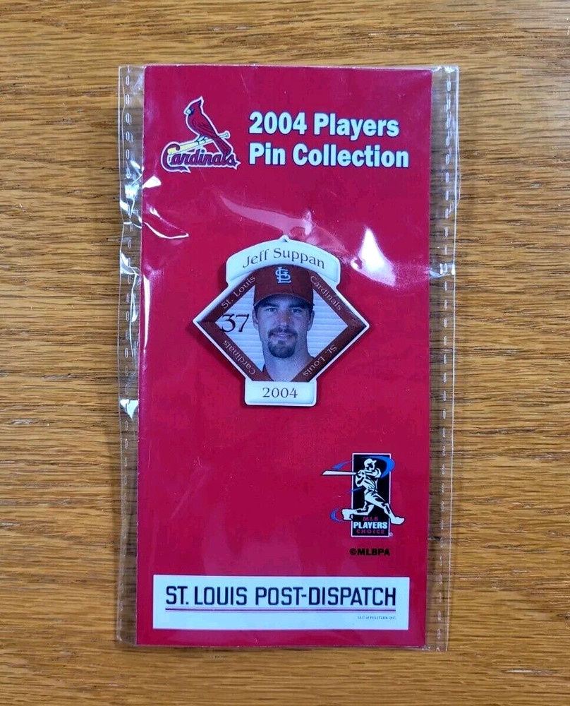 Jeff Suppan Lapel Pin St. Louis Cardinals MLB Players Collection 2004 Hat Pin