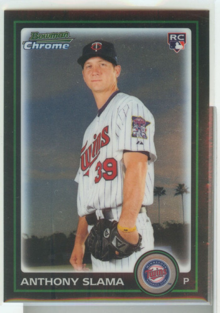 Anthony Slama Minnesota 2010 Bowman Chrome Draft R/C