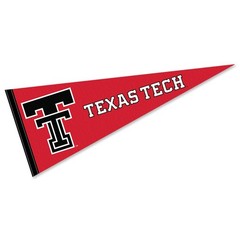 Texas Tech Red Raiders 12 in X 30 in Wordmark College Pennant