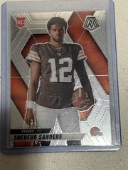 2025 Mosaic Shedeur Sanders Rookie Variation Card #290 Cleveland Browns