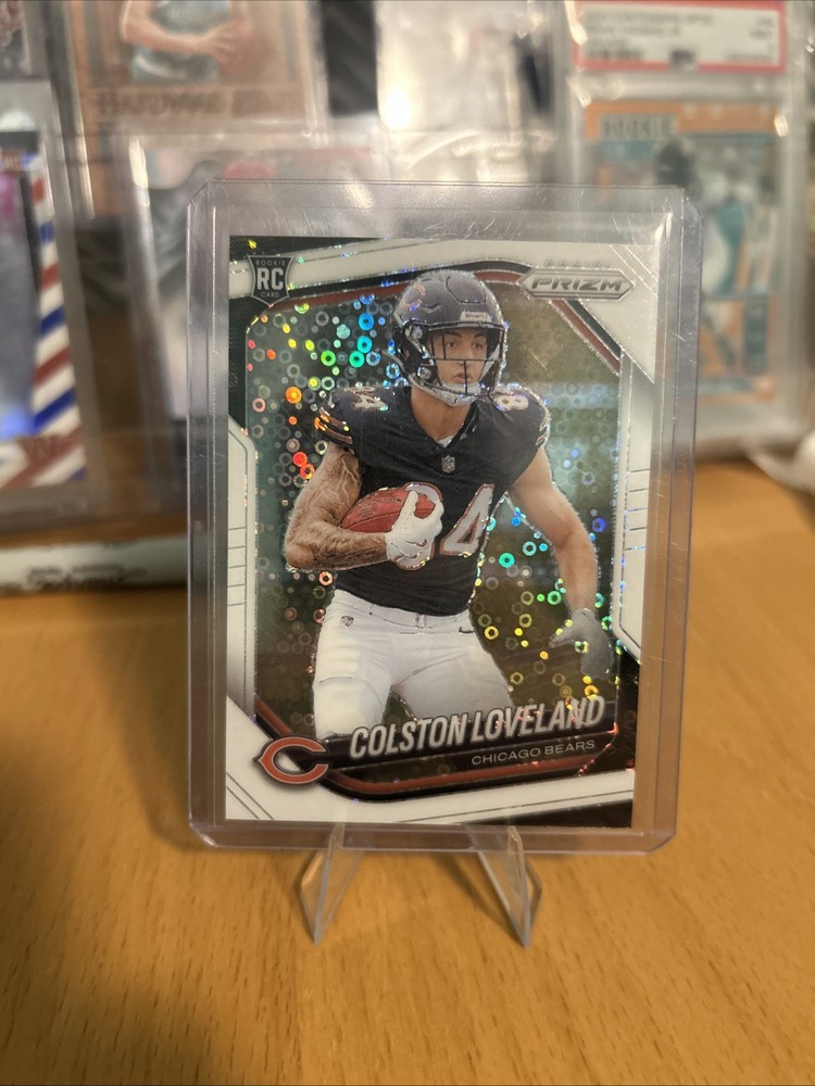 2025 Panini Prizm – Rookies Colston Loveland #319 White Disco Prizm (RC)