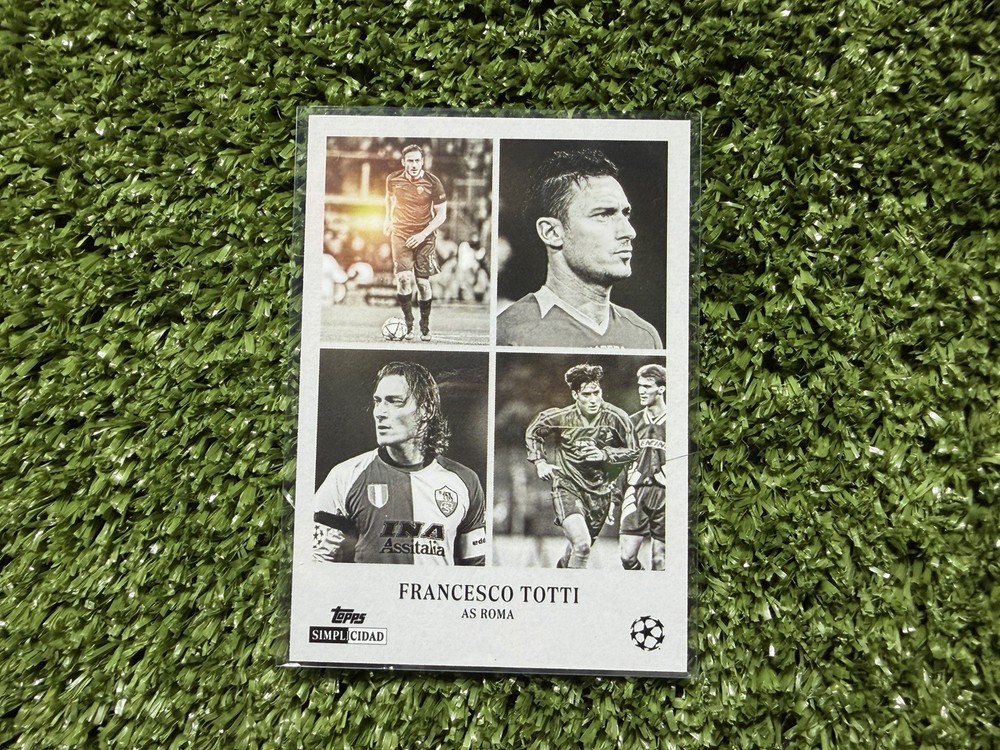 Francesco Totti 2025-26 Topps Simplicidad UCL Raices AS Roma (1)