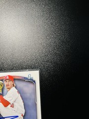 2025 Bowman – Tanner Franklin #BD-90 1st Bowman IP Auto Cardinals