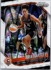 2025 Panini Prizm WNBA #86 Bria Hartley White Seismic Prizms