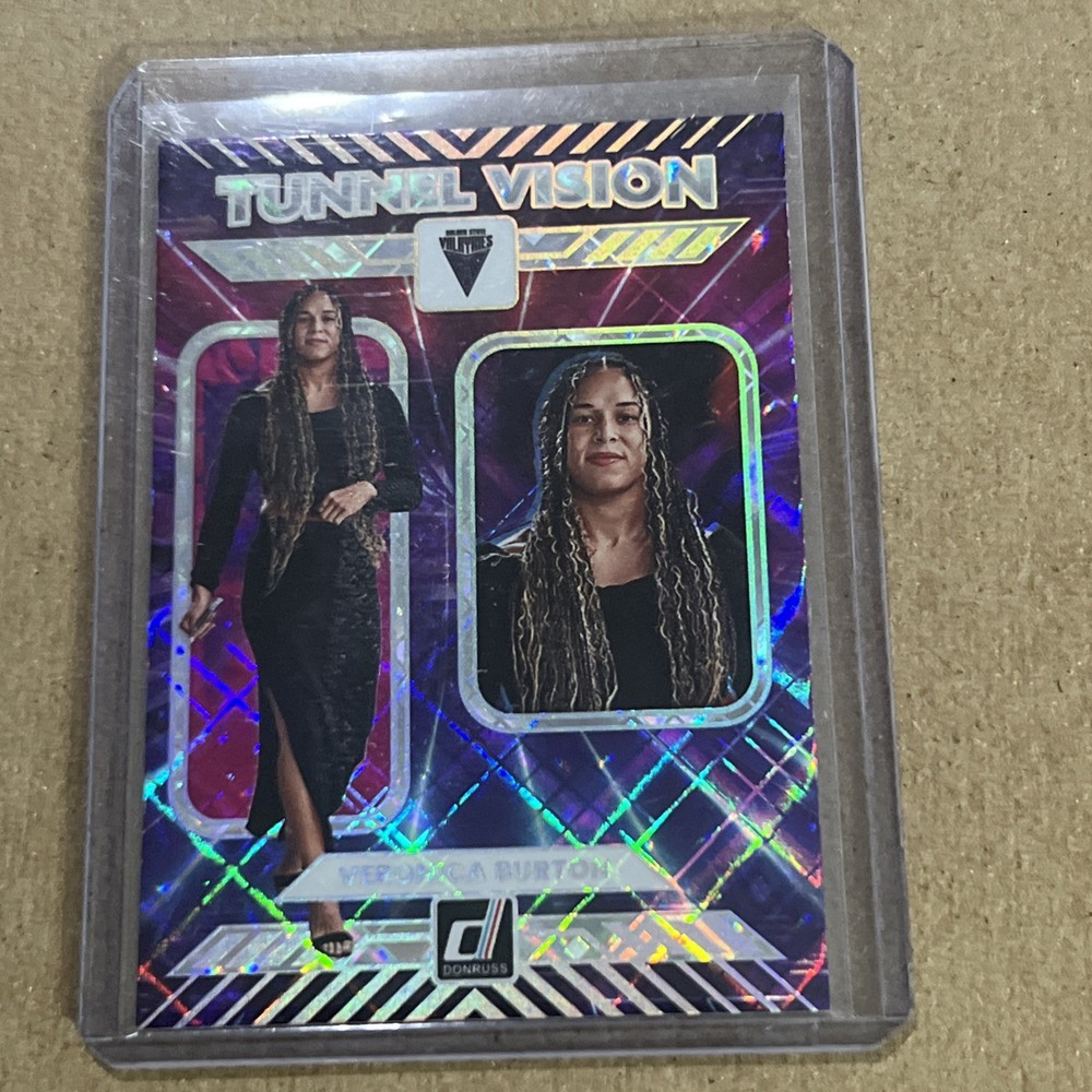 2025 Panini Donruss WNBA – Tunnel Vision Veronica Burton #15 Diamond