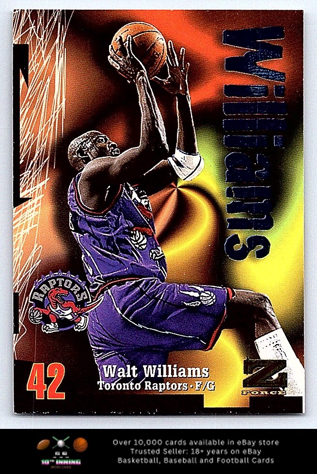 1997-98 SkyBox Z-Force BASKETBALL #62 Walt Williams