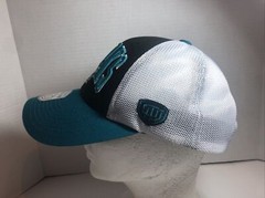 San Jose Sharks Old Time Hockey NHL Snapback Hat Teal Black White