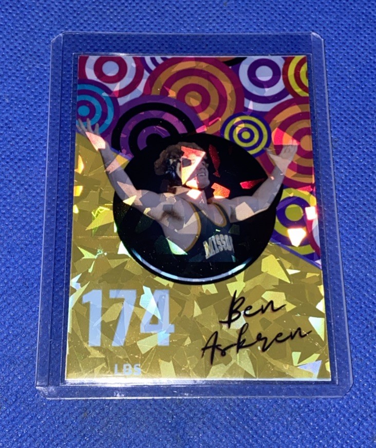 Funky Ben Askren Custom Missouri Wrestling 174lb RC Trading Card MMA UFC