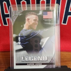 Aaron Judge Leaf 2024 Legend Exclusive Flag Edition
