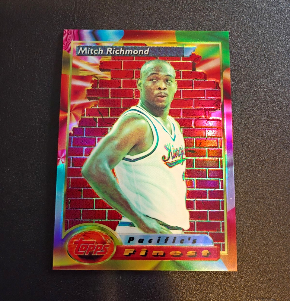1993 Topps Finest Mitch Richmond Refractor