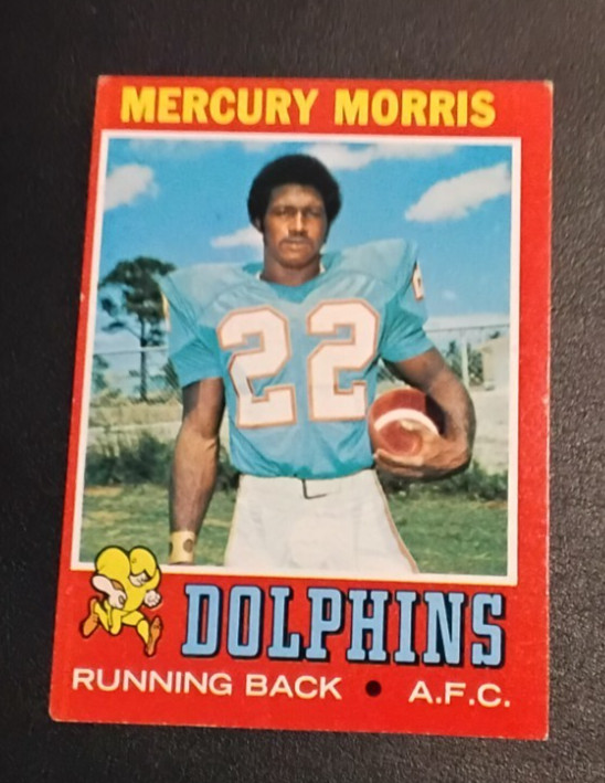1971 Topps – Mercury Morris #91 (Rookie Card)