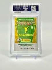 LIONEL MESSI 2018 Panini FC Barcelona Balon De Oro 10 Autografo PSA 9 Auto Mint