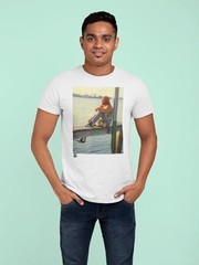 Macho Man Randy Savage Sunset Poster Print T-shirt