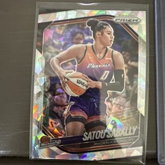 Satou Sabally Mercury 2025 Panini Prizm 4 Card Lot Ice, Blue Velo, Silver Kaleid