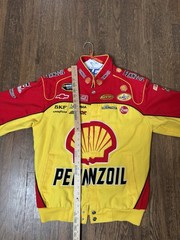 Vintage Kevin Harvick #29 Pennzoil Shell NASCAR Racing Jacket Chase Authentics S
