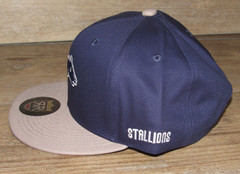 Baltimore Stallions Defunct CFL Navy Blue Royal Retros Snapback hat cap size Men