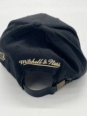 Mitchell & Ness Hardwood Classics Los Angeles Lakers Black Snapback Hat NBA New