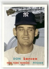 2004 TOPPS ALL-TIME FAN FAVORITES #150 DON LARSEN NEW YORK YANKEES