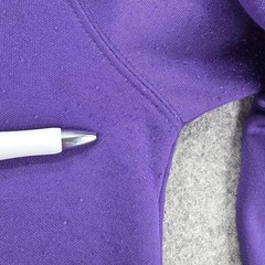 Kansas State Wildcats Hoodie Sweatshirt Mens XL Purple NCAA Basketball Colosseum