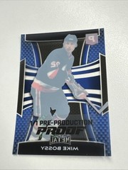 2025 Leaf Metal Pristine Mike Bossy Clear Blue Pre Production Proof 1/1