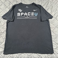 Nike UCF Knights Shirt Mens XL Black Football Citronauts Space Game Orlando NCAA