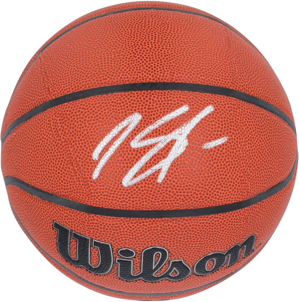 Karl-Anthony Towns Knicks Signed Wilson Authentic Indoor/Outdoor Basketball