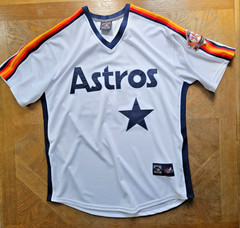 Nolan Ryan #34 1986 Houston Astros 25th An. Cooperstown Men Home XL Jersey ⚾️ 🐐