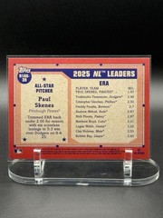 2026 Topps 1991 All-Star Crackle Foil Paul Skenes Pittsburgh Pirates #91AS-39