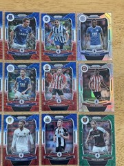 2021 Panini Prizm Premier League 24 Card Prizm Lot Red White Blue /Green /Silver
