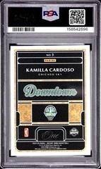 Kamilla Cardoso, RC Downtown SSP, 2024 Rookie Royalty WNBA #3, PSA 10 GEM MINT