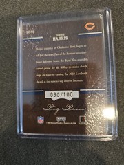 2004 Playoff Hogg Heaven Pig Pens 30/100 Tommie Harris #PP-50 Rookie Auto RC