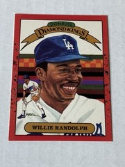 1990 Donruss – Diamond Kings Willie Randolph #19 RARE ERROR Card