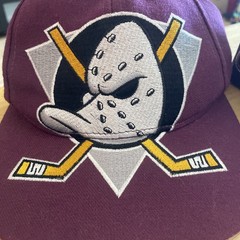 Vtg American Needle Anaheim Mighty Ducks SnapBack Hat Blockhead Specialties Lot