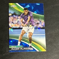 2025 Topps Chrome Sapphire Felix Auger Aliassime