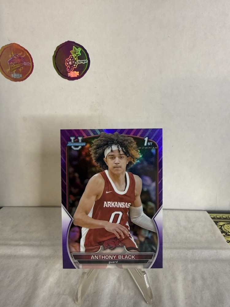 2022-23 Bowman U Chrome Purple Refractor /399 Anthony Black #58