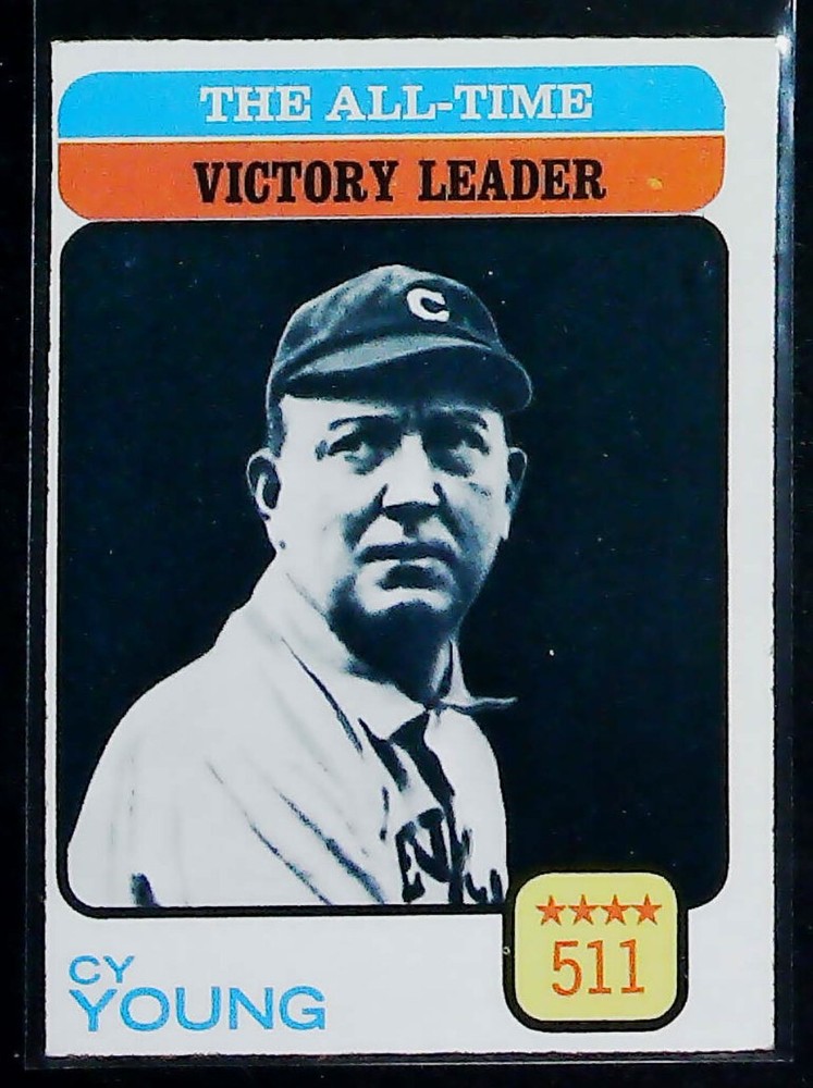 1973 Topps The All-Time Victory Leader – Cy Young #477 Cleveland Indians