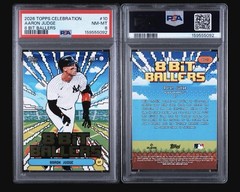 PSA 8 Aaron Judge 2026 Topps Series 1 Celebration 8 Bit Ballers #8B-10
