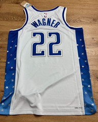 New Nike NBA Orlando Magic Franz Wagner #22 Jersey City Edition Blue Medium 44