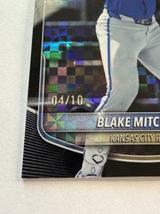 2025 Bowman Chrome Prospects Blake Mitchell Black Xfractor /10